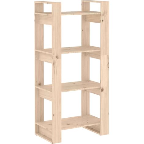Maison Exclusive - Libreria/Divisorio 60x35x125 cm in Legno Massello di Pino