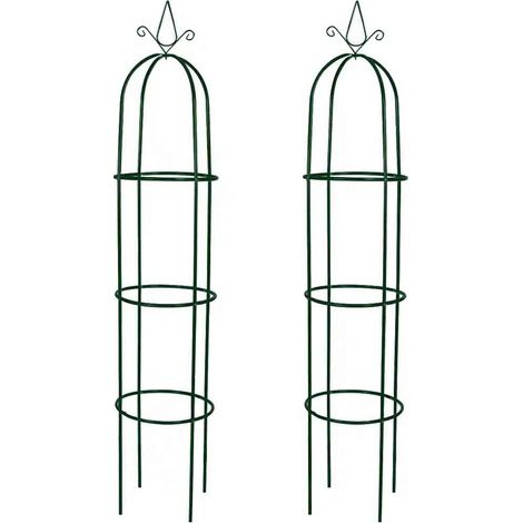 Maison Exclusive - Set Torri ad Arco 2 pz per Piante Rampicanti da Giardino (1/5)