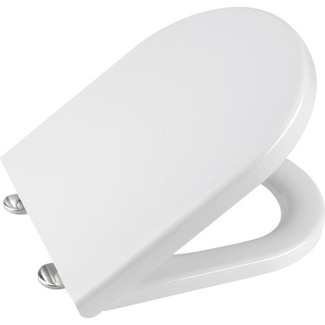 Abattant WC, Soft Close, Quick Release, blanc (1/4)