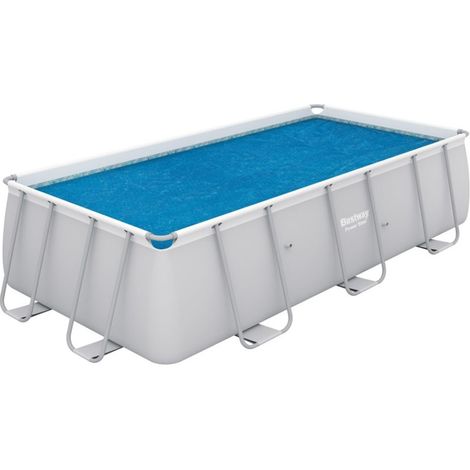 Manta térmica rectangular para piscinas 412x201 Bestway BW58240