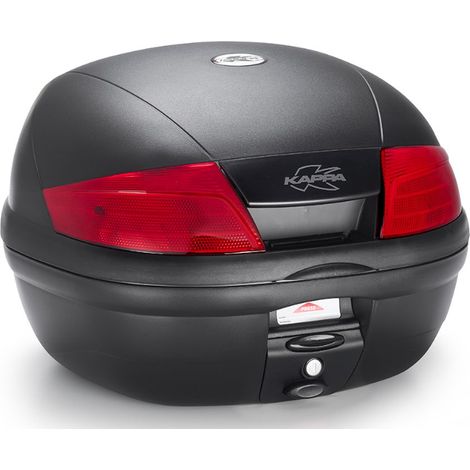 Top case Kappa 35L Monolock K35N2 avec réflecteurs rouges (plaque incluse) - Remplace le K35N