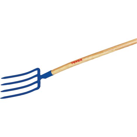 Spatengabel mit 4 dreieckigen Zinken 30 cm REVEX - ohne Stiel - 188011