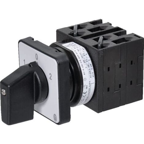 Eaton T0-3-8401/E Interruptor basculante 3 polos gris negro
