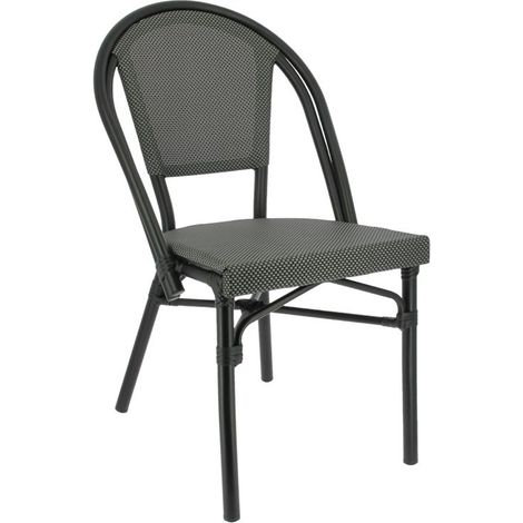 Chaise PARIS en textilene style bistrot pour extérieur