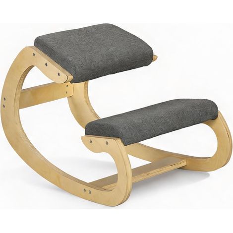 Chaise de bureau en madeira de Bétula e Poliéster 55 x 85 x 55 cm (1/5)