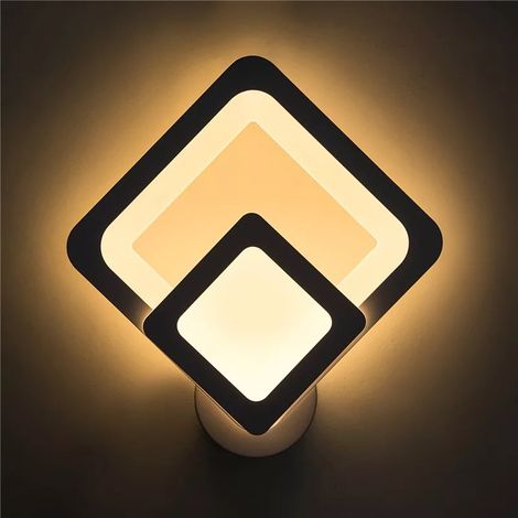Applique Lampada da parete per muro a LED 12W moderna Rombi Luce per internos (1/4)