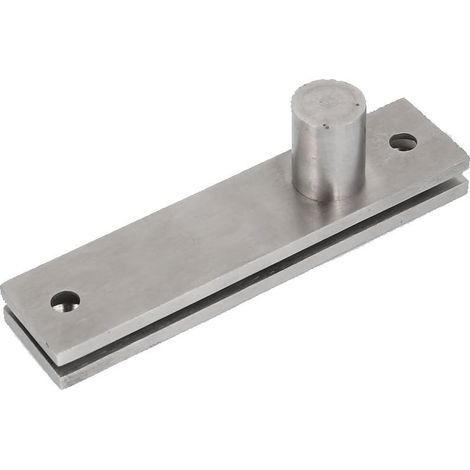Eisenwaren Edelstahl Pivot Tür Scharnier Silver Ton 105mm long für Möbel de (1/3)