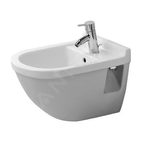 Duravit Starck 3 - Bidet suspendu avec trop-plein, blanc 2230150000 (1/5)