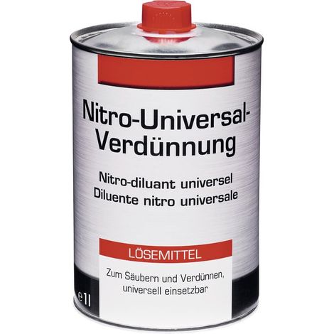 Nitro-Universal-Verdünnung Lösemittel 1 L Verdünner
