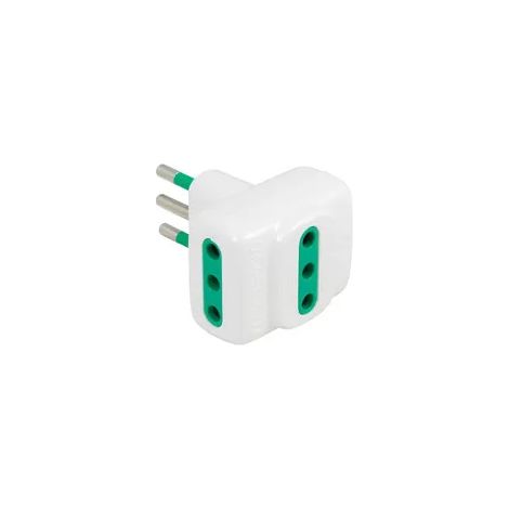 FME 82620-EW ADATTATORE TRIPLO 10A 2P+T EASY 50 PZ