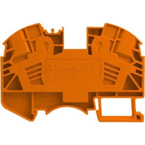 Morsettiera unipolare arancione da 16 mm² (1/4)