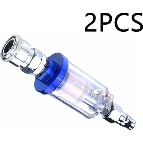 2PCS Öl-Wasser-Trennfilter für Luftkompressor-Farbspritzpistole (1/5)