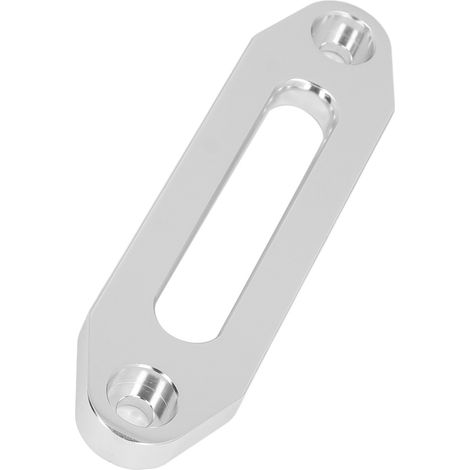 Corde de treuil synthétique de remorquage en aluminium Hawse Fairlead, résistante à l'usure, évite les enchevêtrements, pour ATV UTV 6000LB 203mm (1/5)