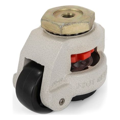 4 Pcs GD-80S Swivel Heavy Duty Machine Levelling Castors Wheels 2000kg Load NEW (1/5)
