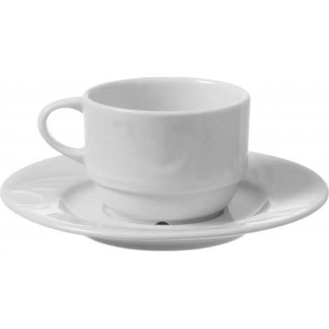 Soucoupe pour tasse à expresso - Ref 798034 - 12x12xH2 cm - Hendi