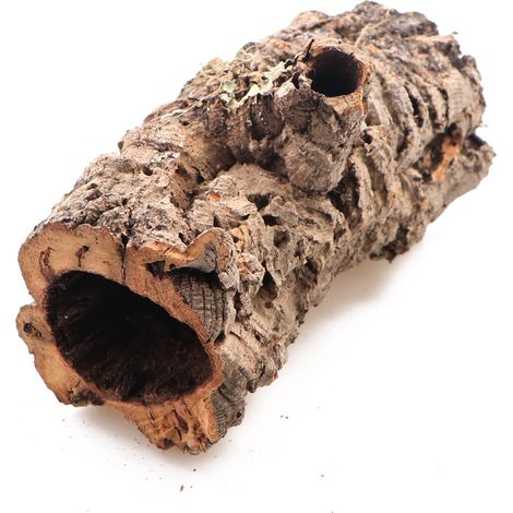 Décoration naturelle pour terrarium/aquarium en liège et écorce de chêne. Ne se plie pas.