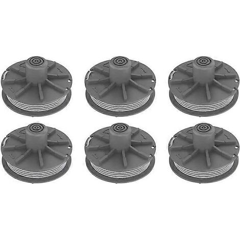 Lot de 6 bobines de 60 x 37 mm (20 pieds) 5307-20 pour débroussailleuse Gardena Easycut 400 (réf. 8846) (1/5)
