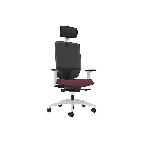 Dauphin Sedia girevole da ufficio JUST EVO MESH con schienale