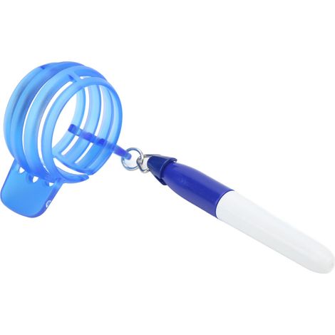 Marqueur de ligne de golf 360° en plastique, outil de traçage de trois lignes pour usage général, bleu (1/5)