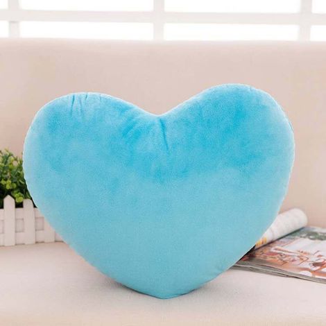Coussin Cœur - Coussin Décoratif En Peluche Douce - Pour Lit Salon Décoration Intérieure - 10 cm - Unité (1/2)