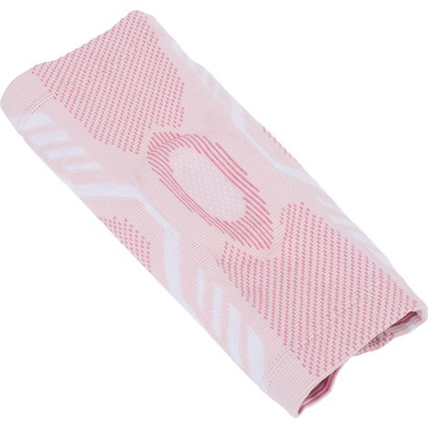 Genouillère de compression en nylon avec coussinet en silicone et stabilisateur latéral pour femmes et hommes, soulageant les douleurs articulaires et idéale pour le sport (taille XL). (1/5)