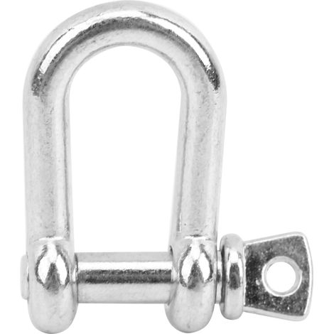 UType Boucle d'Assurage en Acier Inoxydable pour Escalade et Randonnée - 5 Pièces