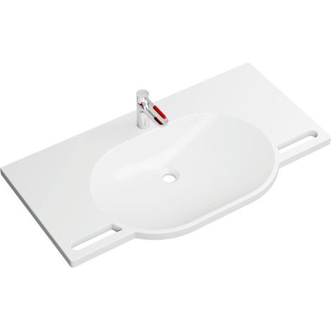 HEWI 950.19.019 Ensemble produit 24 lavabo et robinetterie (1/2)
