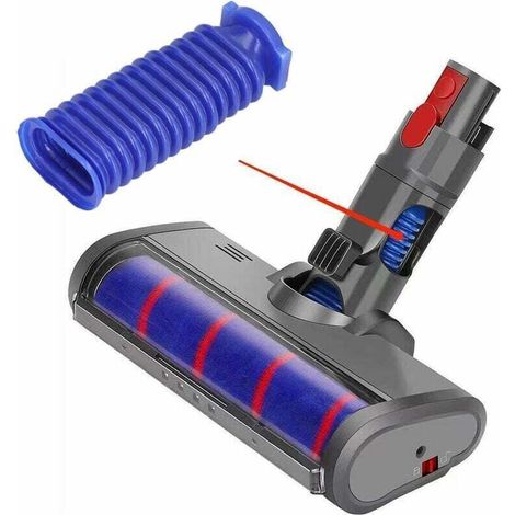 2-Piece Soft Plush Hose Strips Compatible with Dyson V7 V8 V10 V11, Dyson Vacuum Cleaner Hose Accessories