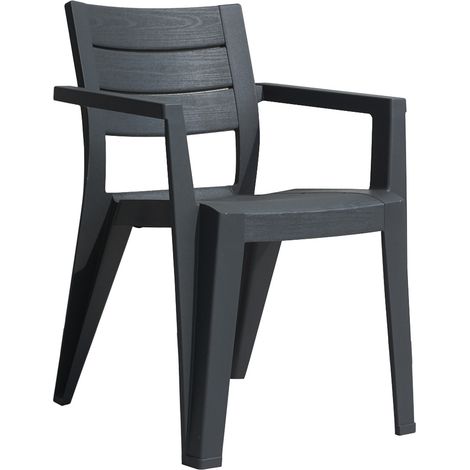 Chaise chaise Keter Julie Garden Effect Black