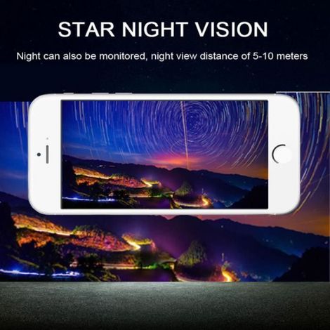 Caméra de recul - Sans fil - Wifi - Vision nocturne - Étanche IP67 - Alimentation 12 V - Pour voiture (1/3)