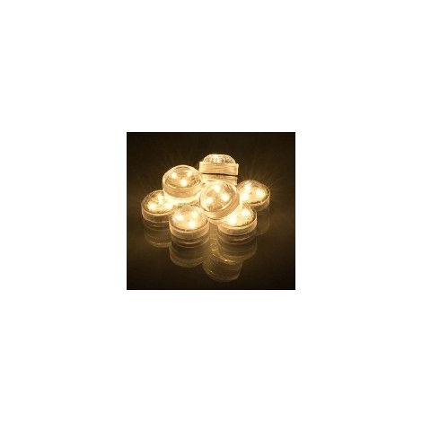 Hellum LED-Teelicht 2er-Set inkl. Batterien transparent warm-weiß (1/2)