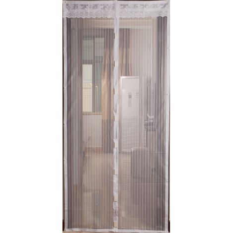 Zanzariera magnetica Buzzoff 50 cm x 220 cm – Installazione senza attrezzi – Si apre e si chiude all'istante – Non tiene fuori gli insetti (1/4)