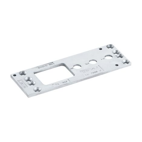 Plaque de montage pour série TS2000 finition alu brut GEZE 055 756 (1/10)