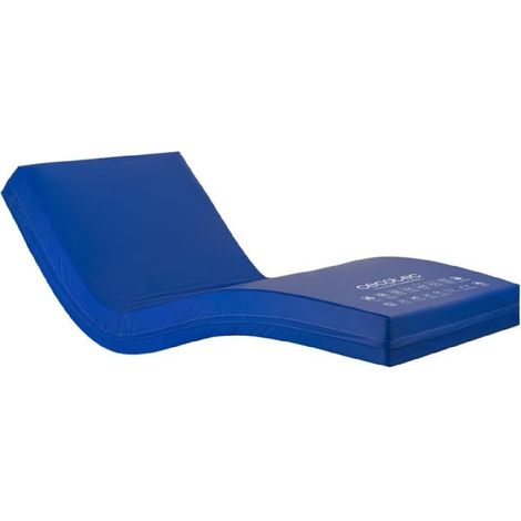 Cecotec Colchón Sanitario Flow 1500 HealthConfort 135x200. Núcleo de Espuma HR Capa Viscoelástica Altura 15 cm Funda Sanitaria Impermeable y (1/5)