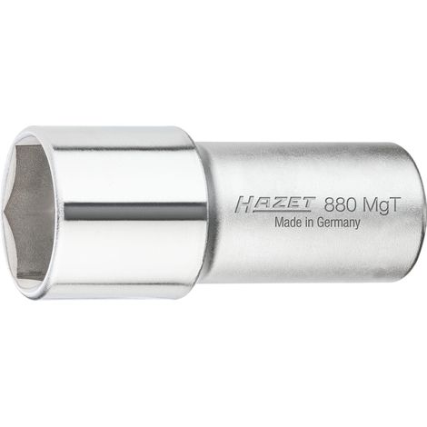 Douille à bougies 880MGT ∙ Carré creux 3/8 pouce (10 mm) ∙ Profil à 6 pans extérieurs ∙ Taille 20,8 mm ∙ 13/16″ (1/4)