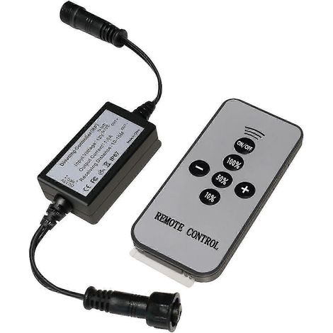 Variateur de lumière LED, variateur SMY pour éclairage de terrasse avec télécommande sans fil RF, étanche IP67 pour éclairage LED (1/4)