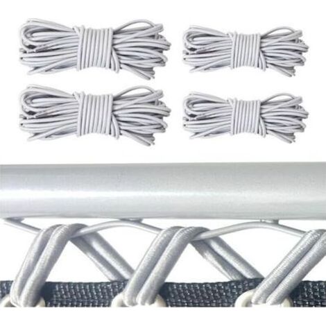Ersatz-Gummiseile (4 Stück), geeignet für Gartenliegen, Gartenstühle, Deckstühle, Strandstühle, Terrassenstühle und andere Stühle. (1/4)