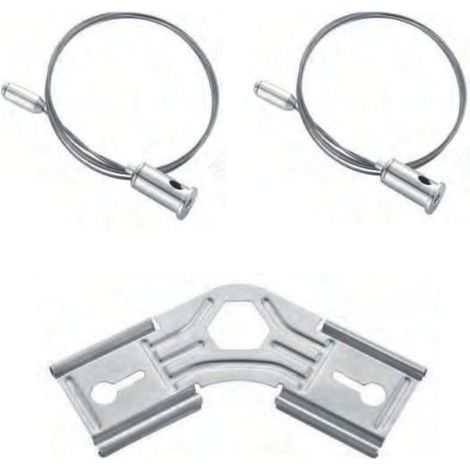 Kit de Suspensión para Conexión Hexagonal - Regletas LED Enlazables