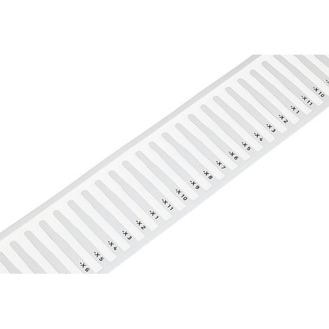 WAGO 211-811 211-811 Etiketten für Thermotransferdrucker Weiß Anzahl Markierer: 2500 2500 St. (1/2)