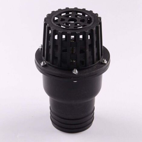 Clapet de pied de pompe à eau, clapet anti-retour plat à basse pressionnoir, pour machine à fluide(3\ (1/4)