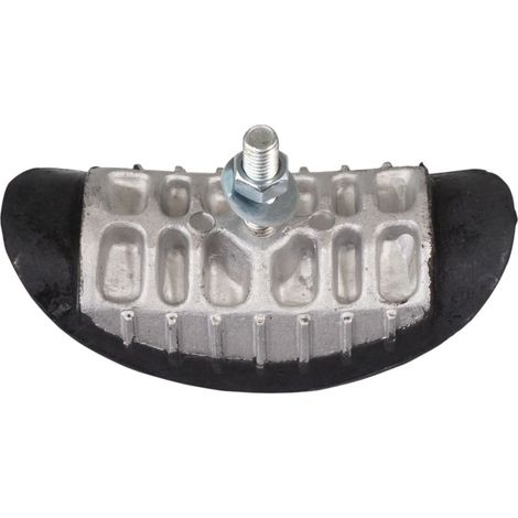 Support de pneu Emgo 2025/02 en aluminium et caoutchouc 2,15'