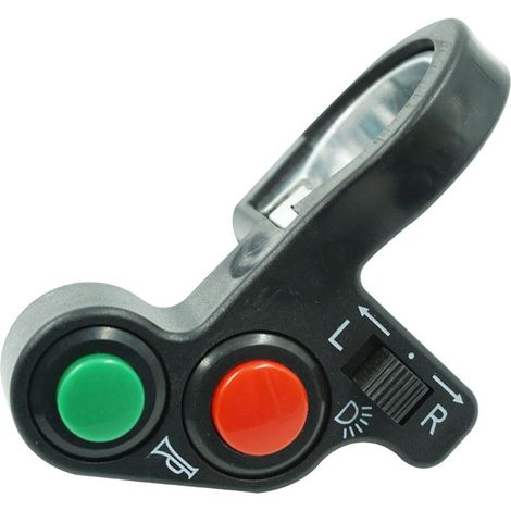 Sollbry 1 Stück Multifunktionaler Motorrad-Offroad-Lenkerhupen-Blinker-Ein/Ausschalter (1/5)