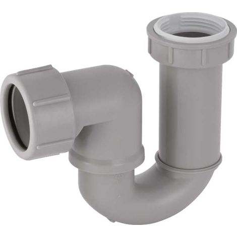 Siphon für Duschwanne aus PP 1"1/2 - 1"1/4 mit Innengewinde Ø40 mm
