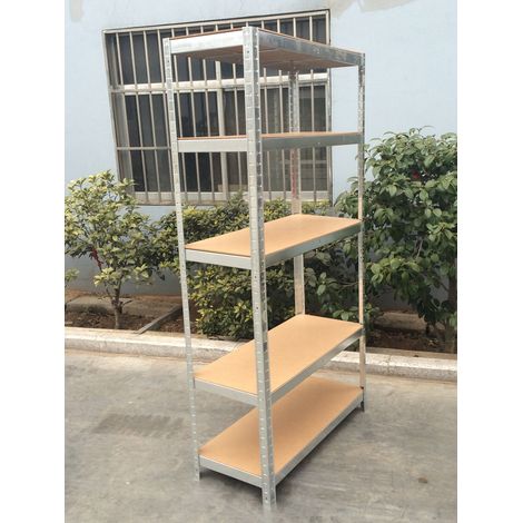 FURNITURE STORAGE RACK/SHELVING BOOK SHELF KITCHEN/OFFICE DISPLAY UNIT 150CM (1/3)