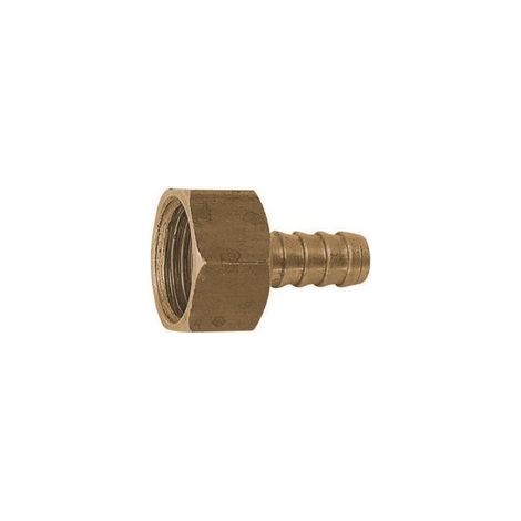 RACCORDO PORTAGOMMA SEMPLICE F PER GAS 1/2 Gpl DK