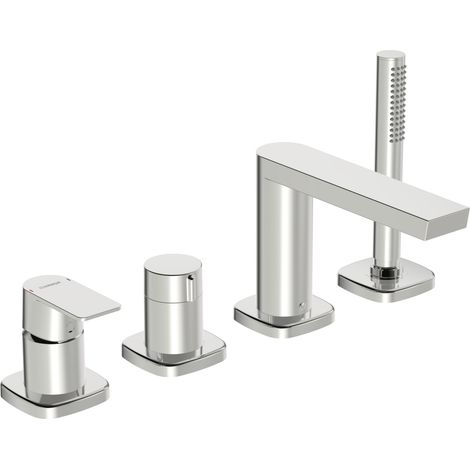 HANSA HANSASTELA Set de montage final pour baignoire/douche, 4
