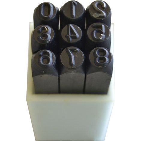 JEU DE MATRICES NUMÉRIQUES 6mm. JBM52882