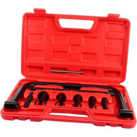 10 Piece Service Kit C Clamps Engine Tool Air Compressor Removal Automotive Valve Stem Seal (1/4)