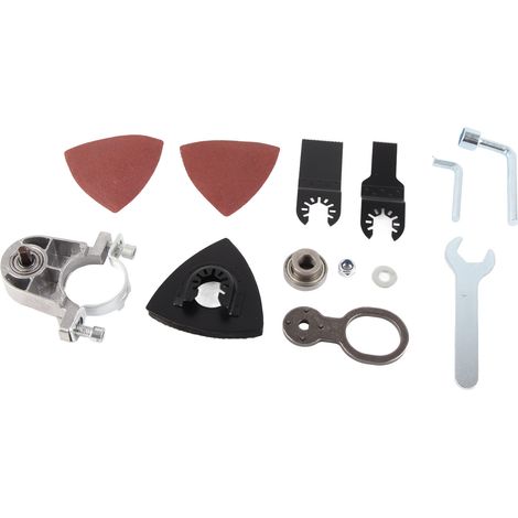Outil oscillant multifonction pour meuleuse d'angle, haute dureté, adaptateur, kit d'accessoires pour meuleuse d'angle professionnelle (1/5)