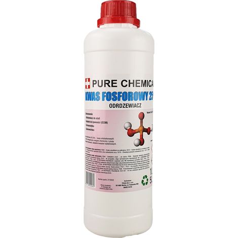 Disincrostante per metalli - Fosforico 25% - 1 L - Efficace rimozione della ruggine